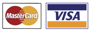 Visa and Mastercard logo